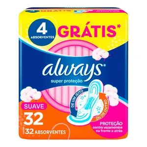 Abs Always Noturno Super Absorção com 26 Unidades