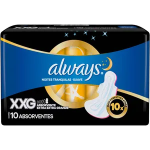 ABS Always Noturno Sem Fragrância - 16 Unidades