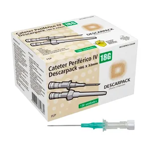 Descarpack Cateter Intravenoso 18G Teflon