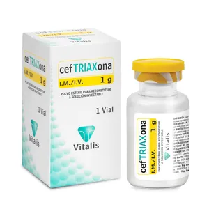 Ceftriaxona Ampola 1g