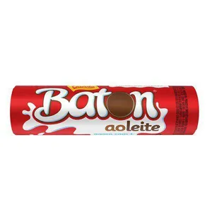 Baton Chocolate Recheado ao Leite 16g