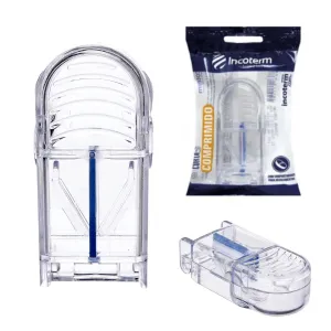 Cortador de Pílulas Transparente Incoterm