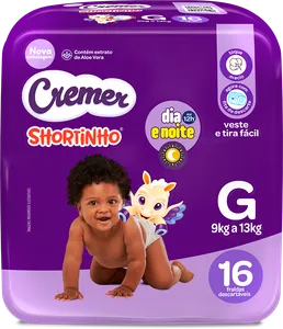 Cremer Fralda Jumbinho Tamanho G - 16 Unidades