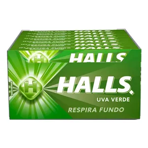 Drops Halls Tradicional Uva Verde