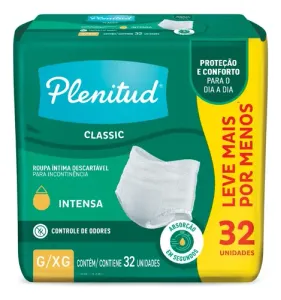 Plenitude Fralda Protect Classic Tamanho G/XG - 16 Unidades