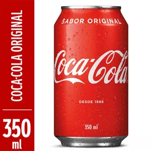 Coca-Cola Lata 350 ml - Bebida Refrescante