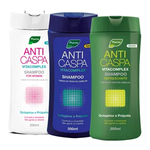 Vitac Fem Shampoo Anticaspa 200ml Limpeza Profunda