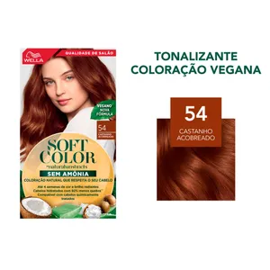 Soft Color Tinta Castanho Acobreado 54