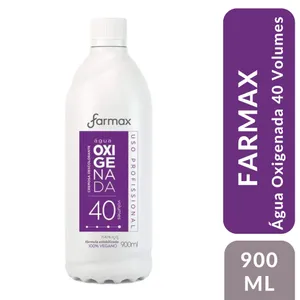 Farmax Água Oxigenada Cremosa 40 Vol 900ml