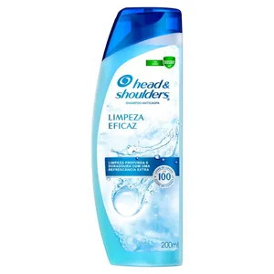 Head & Shoulders Shampoo Limpeza Eficaz 200ml