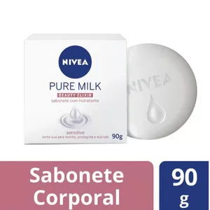 Nivea Sabonete Pure Milk Sensitiv 90g