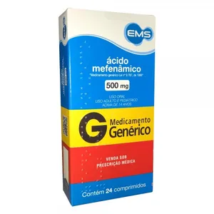 Ácido Mefenâmico 500 mg - 24 Comprimidos Germed