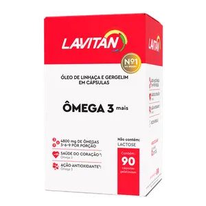 Lavitam Ômega 3 Mais - 90 Cápsulas Gel Mole