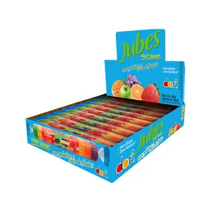 Bala de Goma Jubes Fruit - Tubo 48g