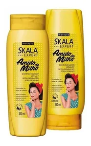 Skala Kit Shampoo e Condicionador Amido de Milho 525ml