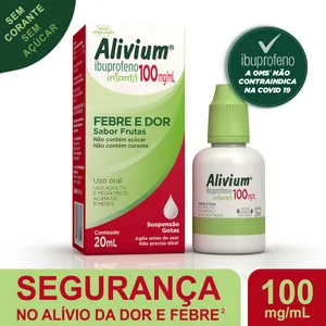 Alivium Solução 100mg/ml 20ml