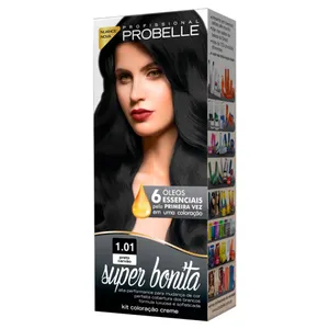 Super Bonita Tinta Preto Carvão 50g