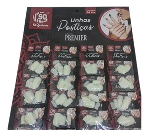 Cartela de Unhas Tradicional Caramelo