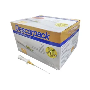 Cateter IV 14G Teflon Descarpack