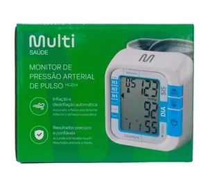 Multi Laser Monitor de Pressão de Pulso com Bluetooth
