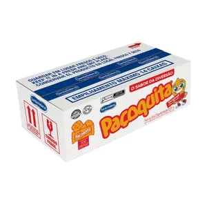 Pacoquita Rolha Embalada 15g - Caixa com 100 Unidades