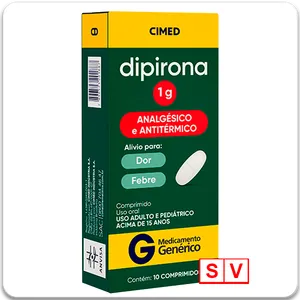 Cimed Dipirona 1g Comprimidos