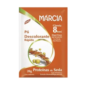 Marcia Pó Descolorante Proteínas da Seda 20g