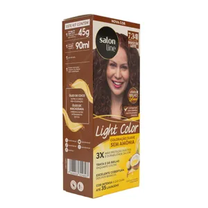 Tonalidade Light Color 7.341 Doce de Leite