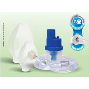 Kit Nebulizador Rosca com Saquinho Adulto e Infantil