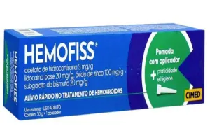 Pomada Hemofiss - 30g - Aplicador Inclusivo