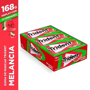 Trident Chiclete de Melancia Shake